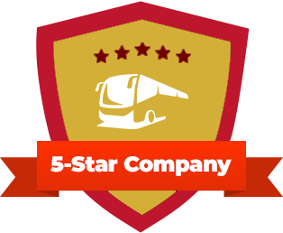 We are a 5-star company shield