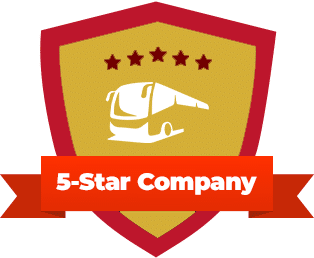 We are a 5-star company shield